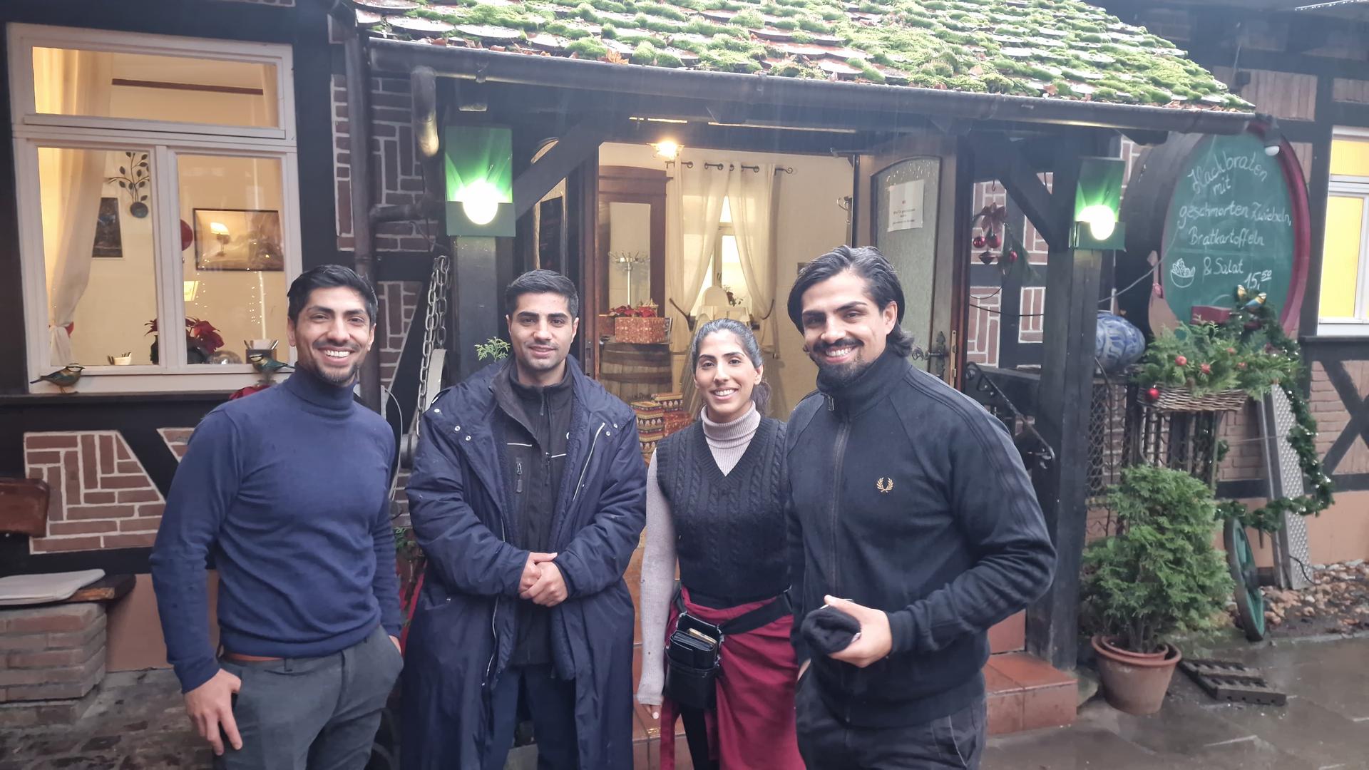 Familie Jamali betreibt Ausflugslokal "Rote Mühle"