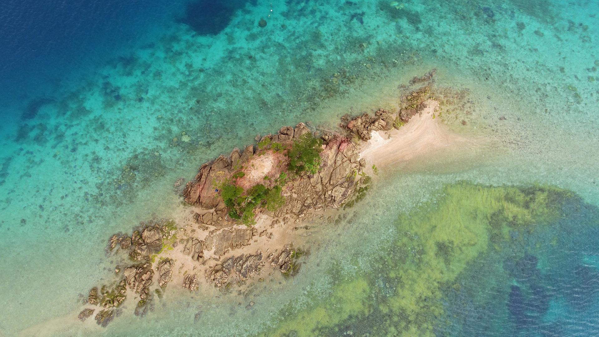 Kleine Insel im Süden Japans