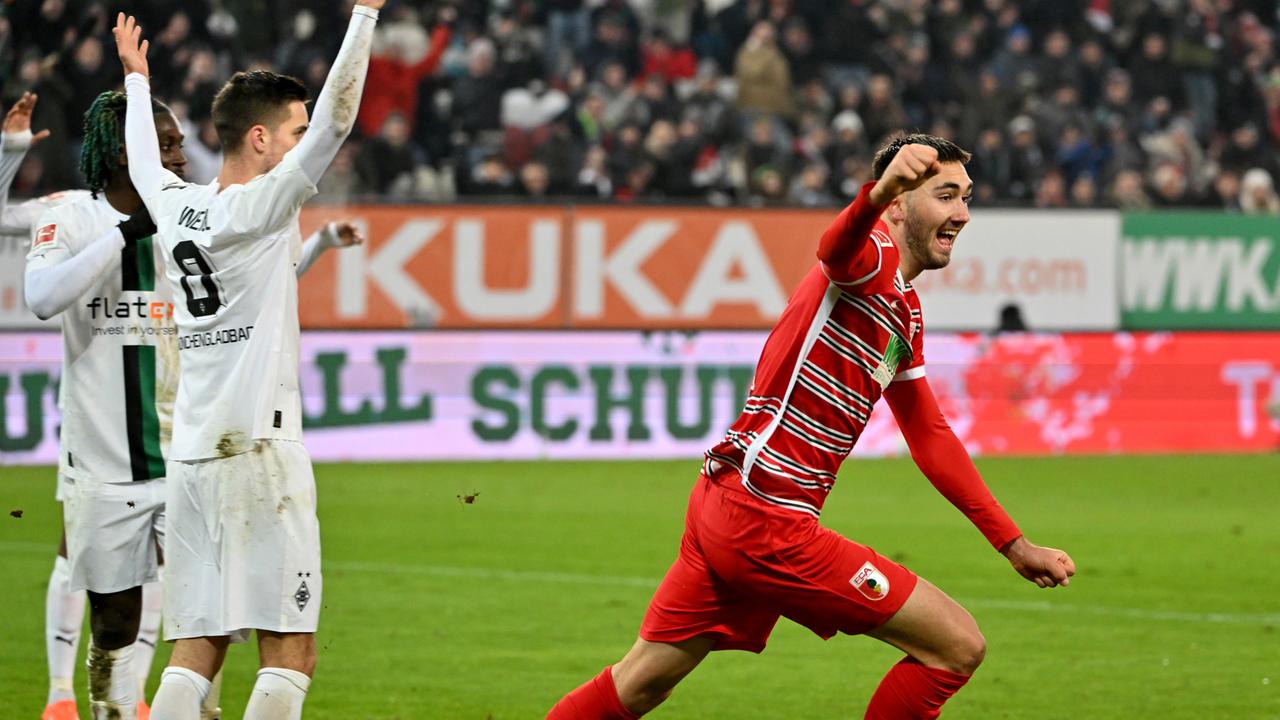 Augsburg schlägt Mönchengladbach knapp