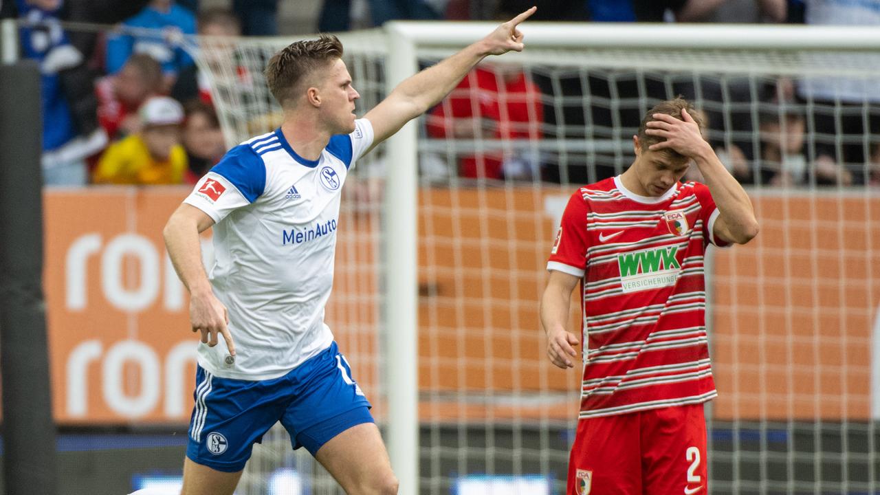 Schalke mit spätem Remis in Augsburg Bundesliga - Highlights