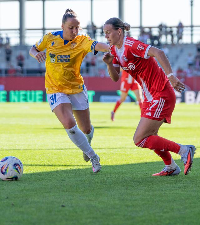 Emily Reske (links) und Lena Oberdorf.