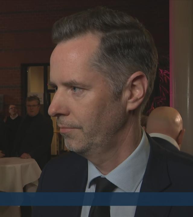 Christian Dürr bei der Wahlparty der FDP in Berlin