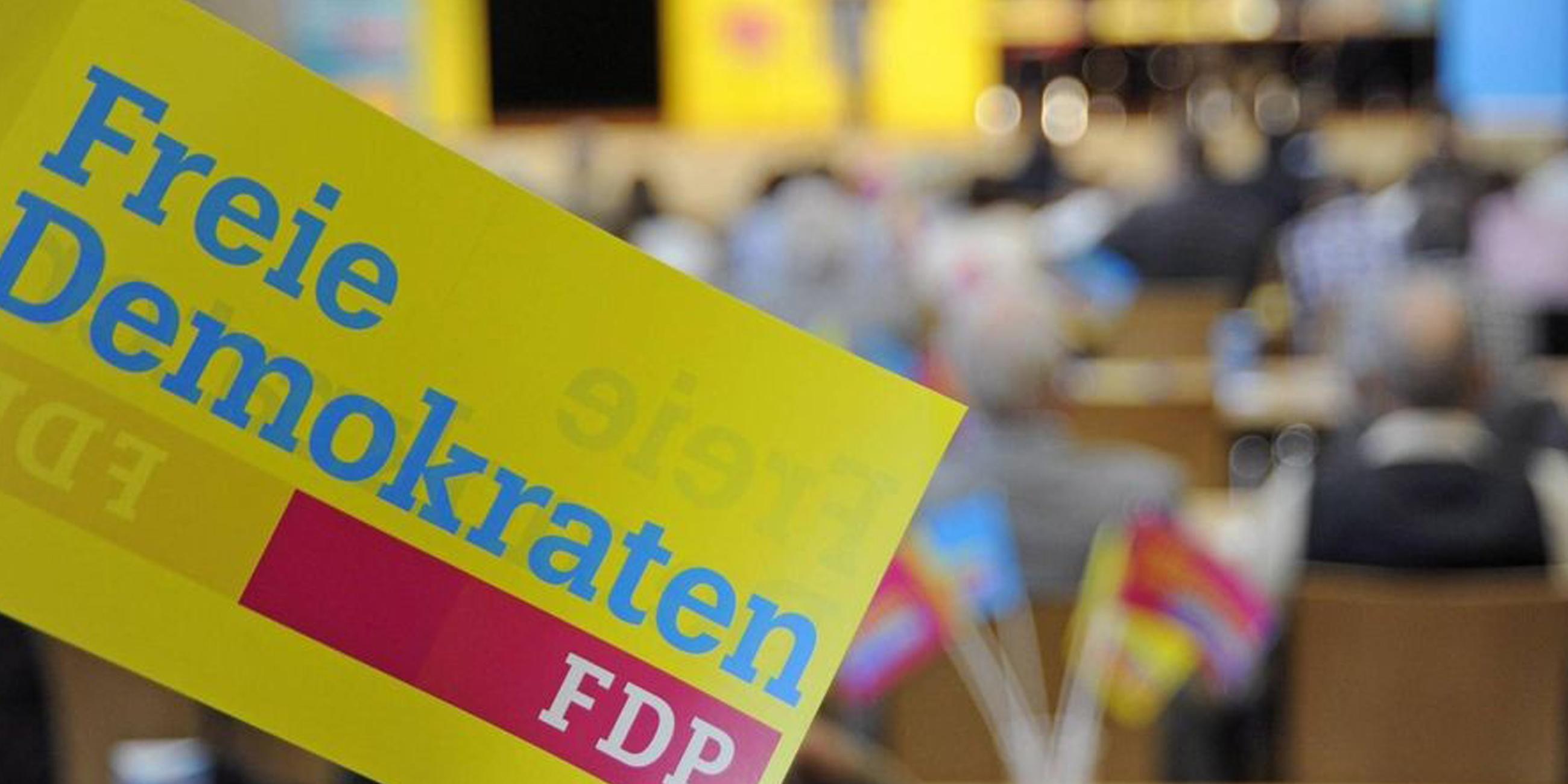 FDP-Fähnchen