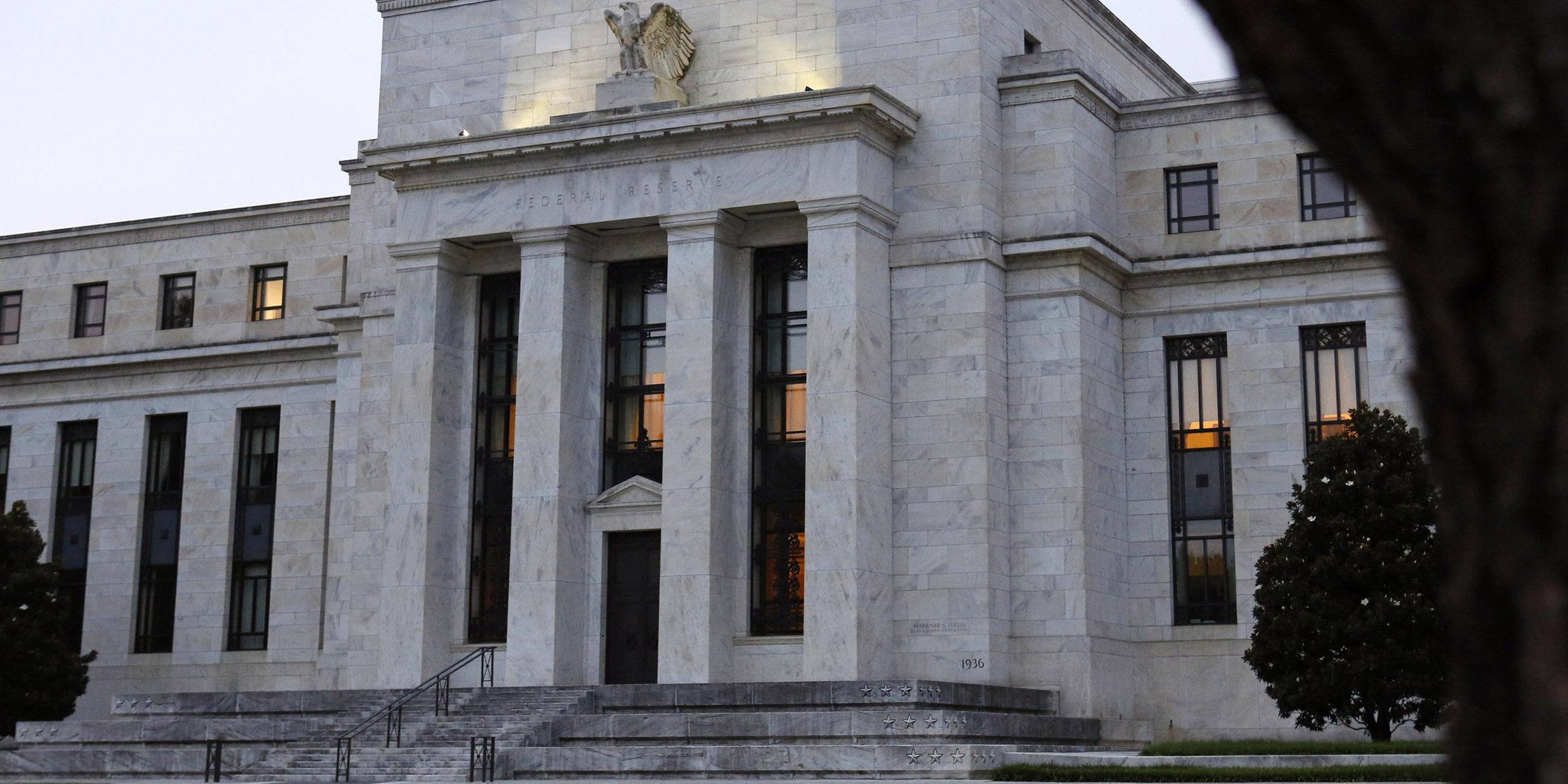 Archiv: Die US-Notenbank am 31.07.2019 in Washington