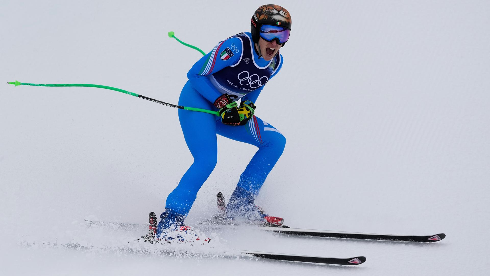 Freut sich über ihr olympisches Gold: Die Italienerin Federica Brignone