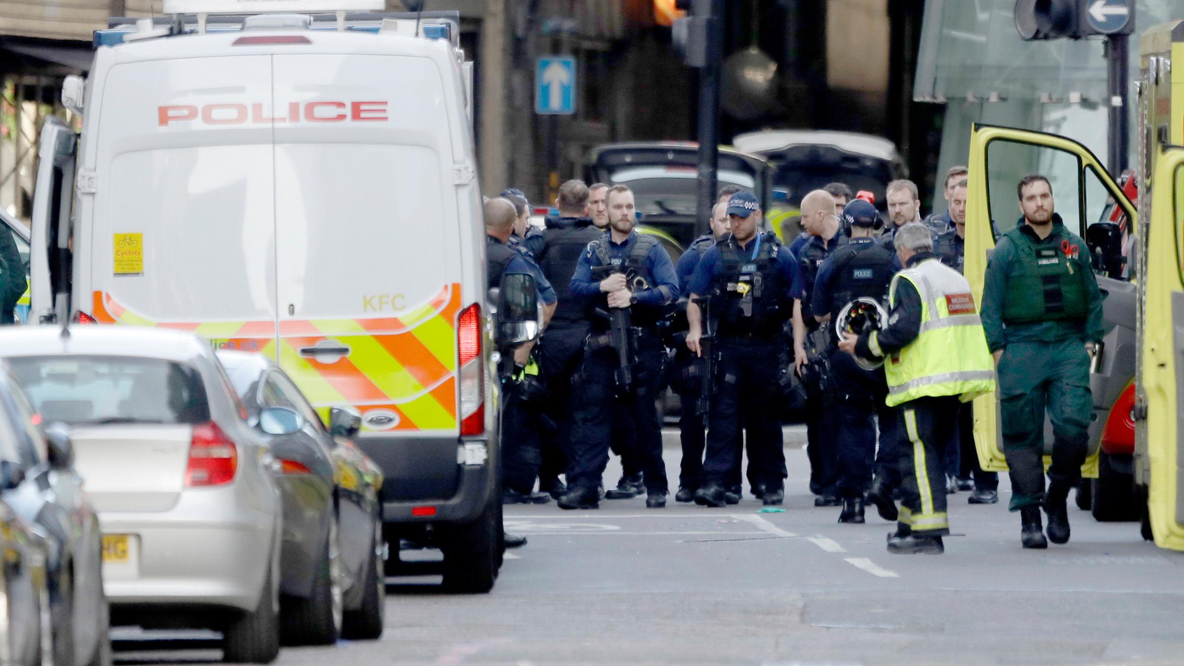 Polizisten in London