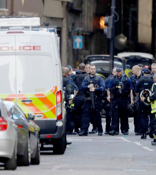Polizisten in London