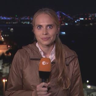 ZDF-Korrespondentin Anna Feist zugeschaltet aus Istanbul