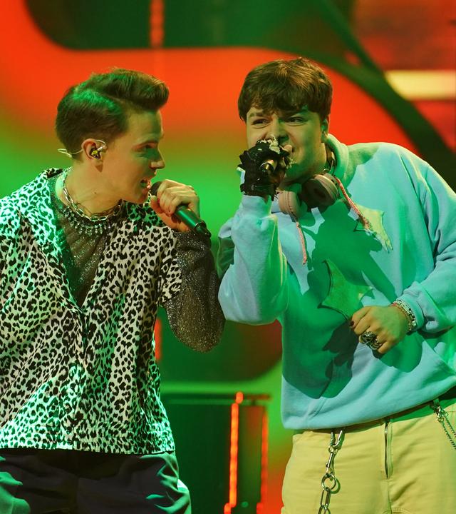 Felix und CONNY beim großen Finale