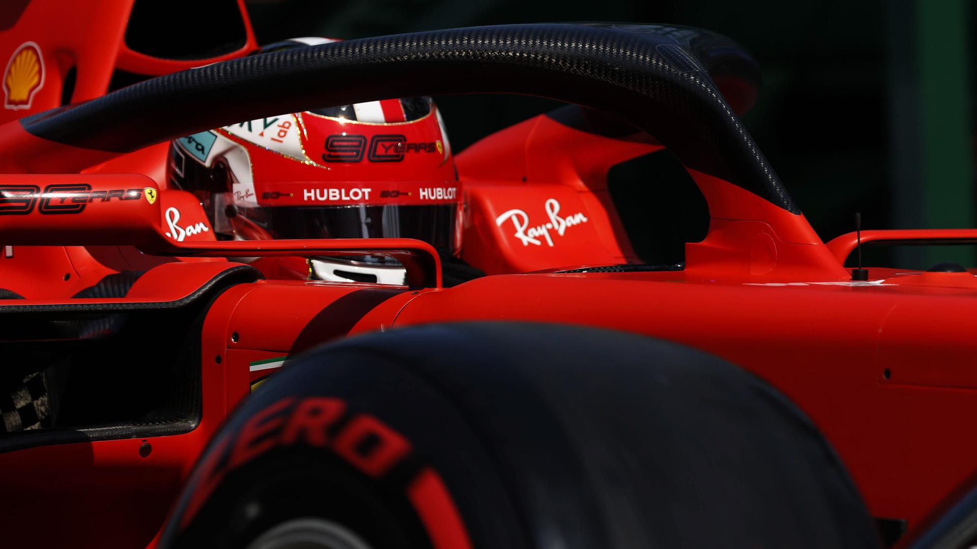 Charles Leclerc am 16.03.19 in Melbourne