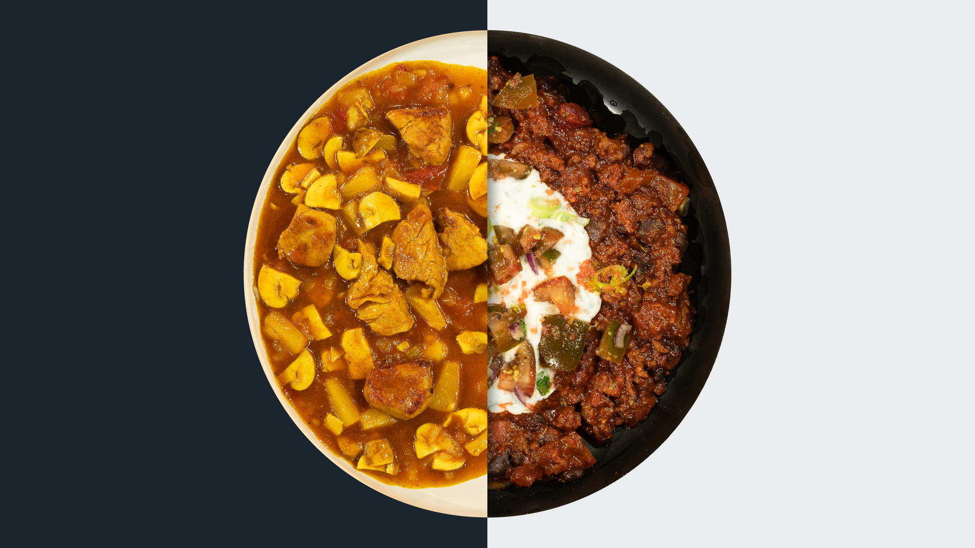 Filet-Topf vs. Schwarzbier-Schokoladen-Chili-con-carne