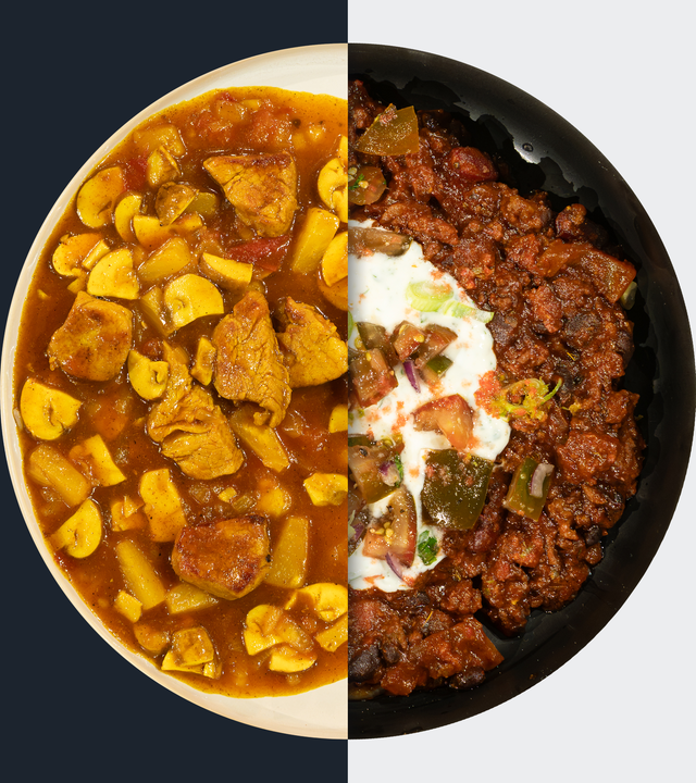 Filet-Topf vs. Schwarzbier-Schokoladen-Chili-con-carne
