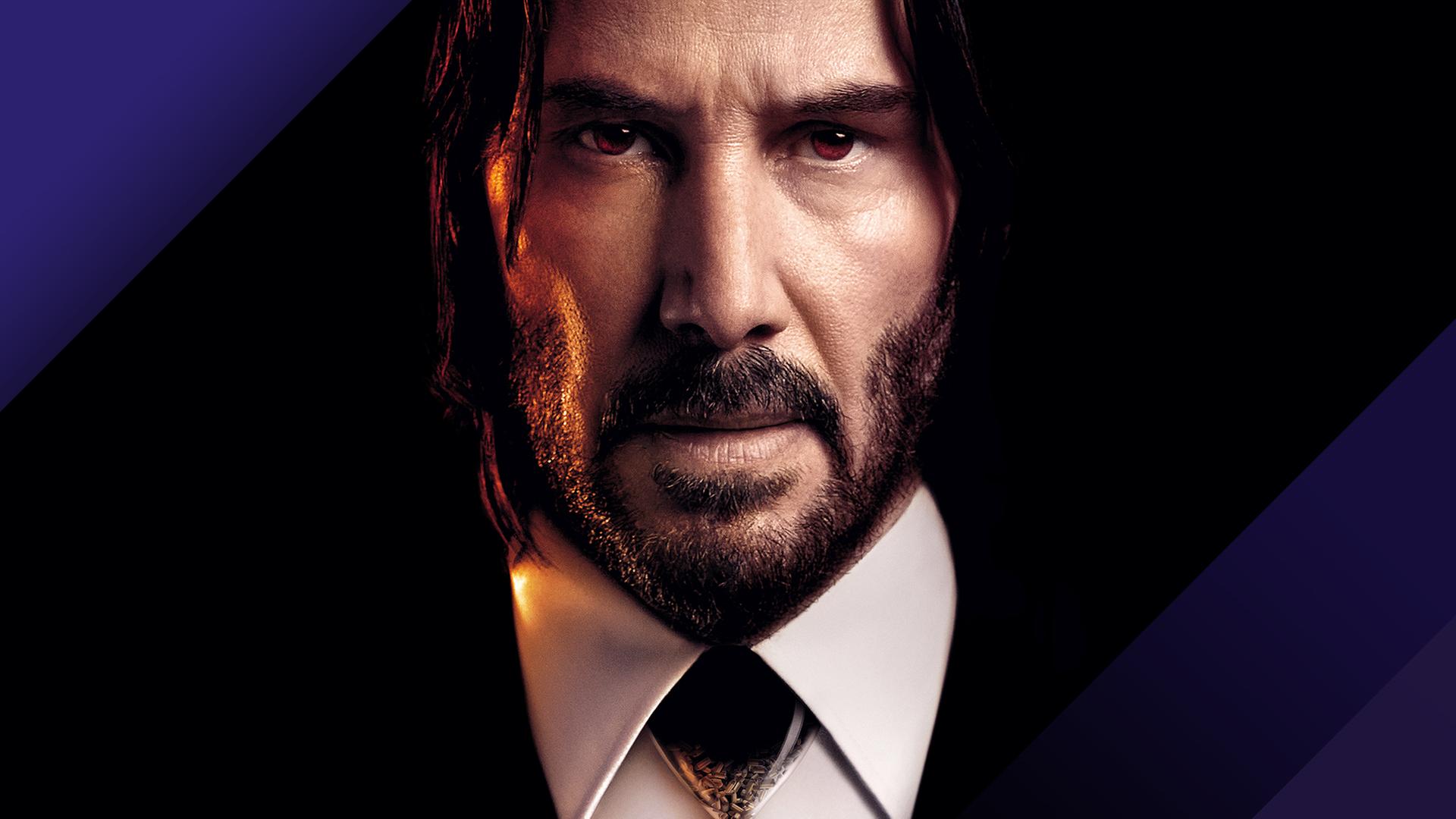 Großaufnahme von Keanu Reeves in "John Wick: Kapitel 4".