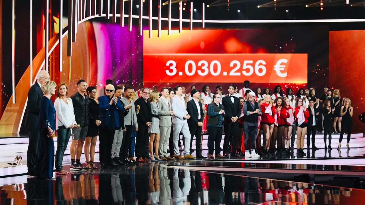 Willkommen bei Carmen Nebel 29.09.2018: Finale, Spendensumme