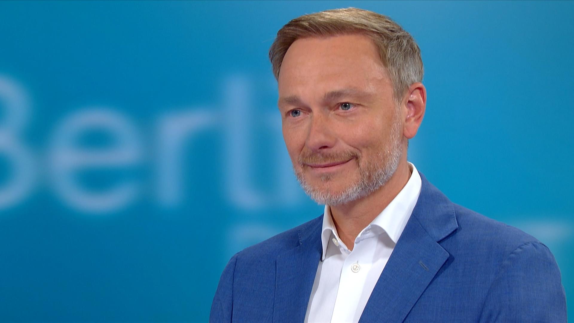 Bundesfinanzminister Christian Lindner (FDP), im Berlin-direkt-Interview