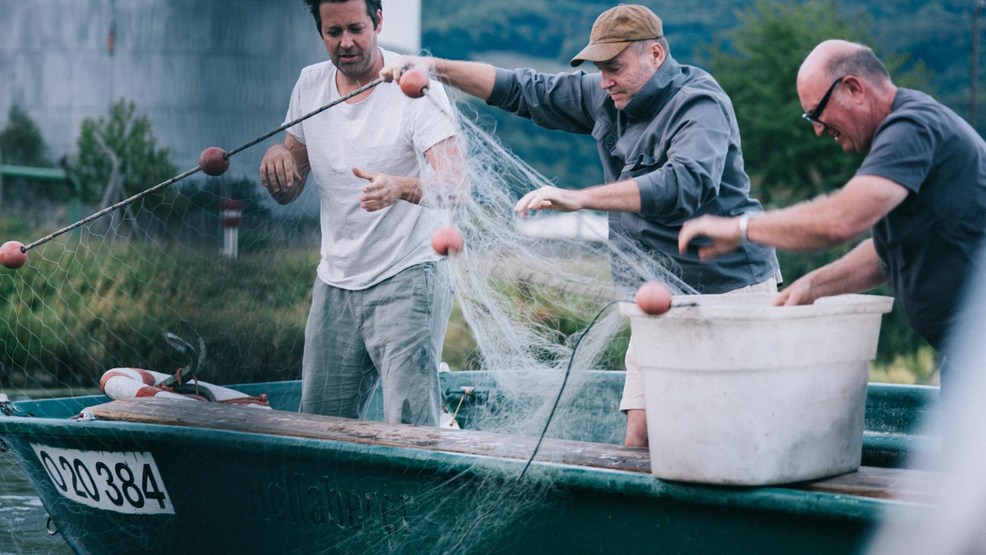 Ingo Pertramer (Fotograf), Florian Holzer (Gastronomiekritiker), Thomas Nowak (Koch).