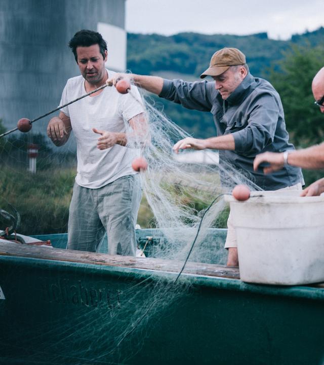 Ingo Pertramer (Fotograf), Florian Holzer (Gastronomiekritiker), Thomas Nowak (Koch).