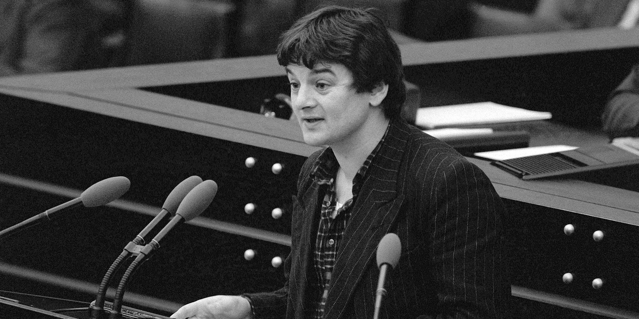 Bundestag - Bonn 1984: Joschka Fischer