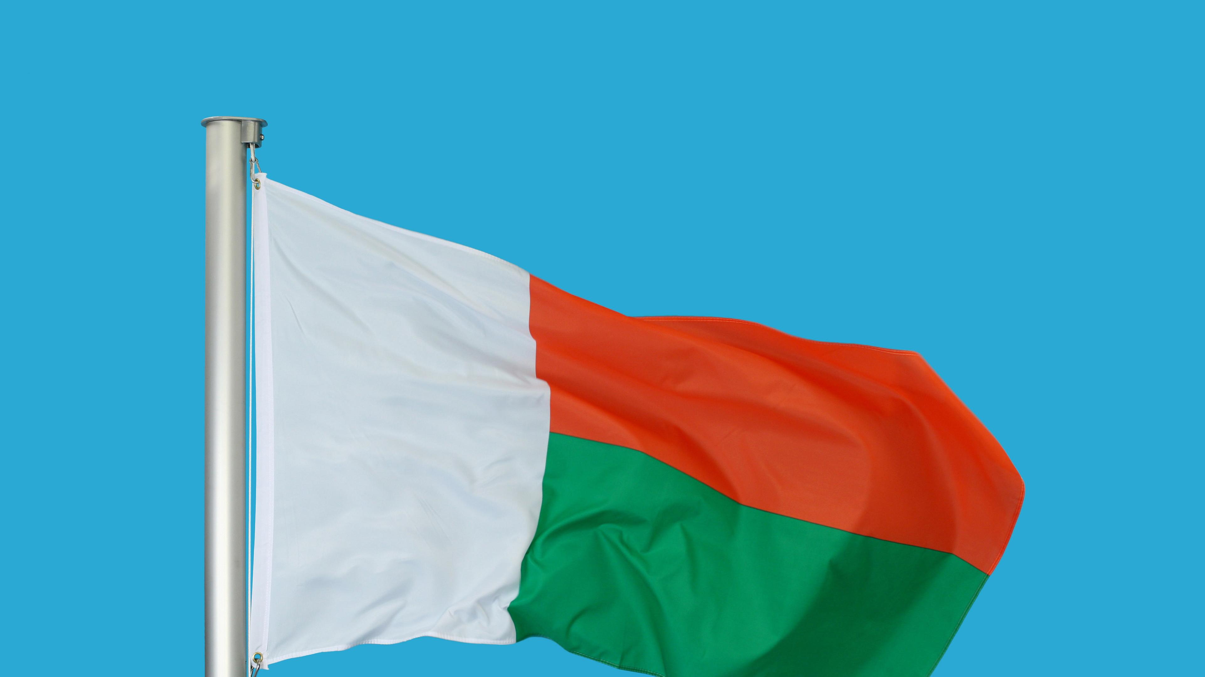 Flagge von Madagaskar