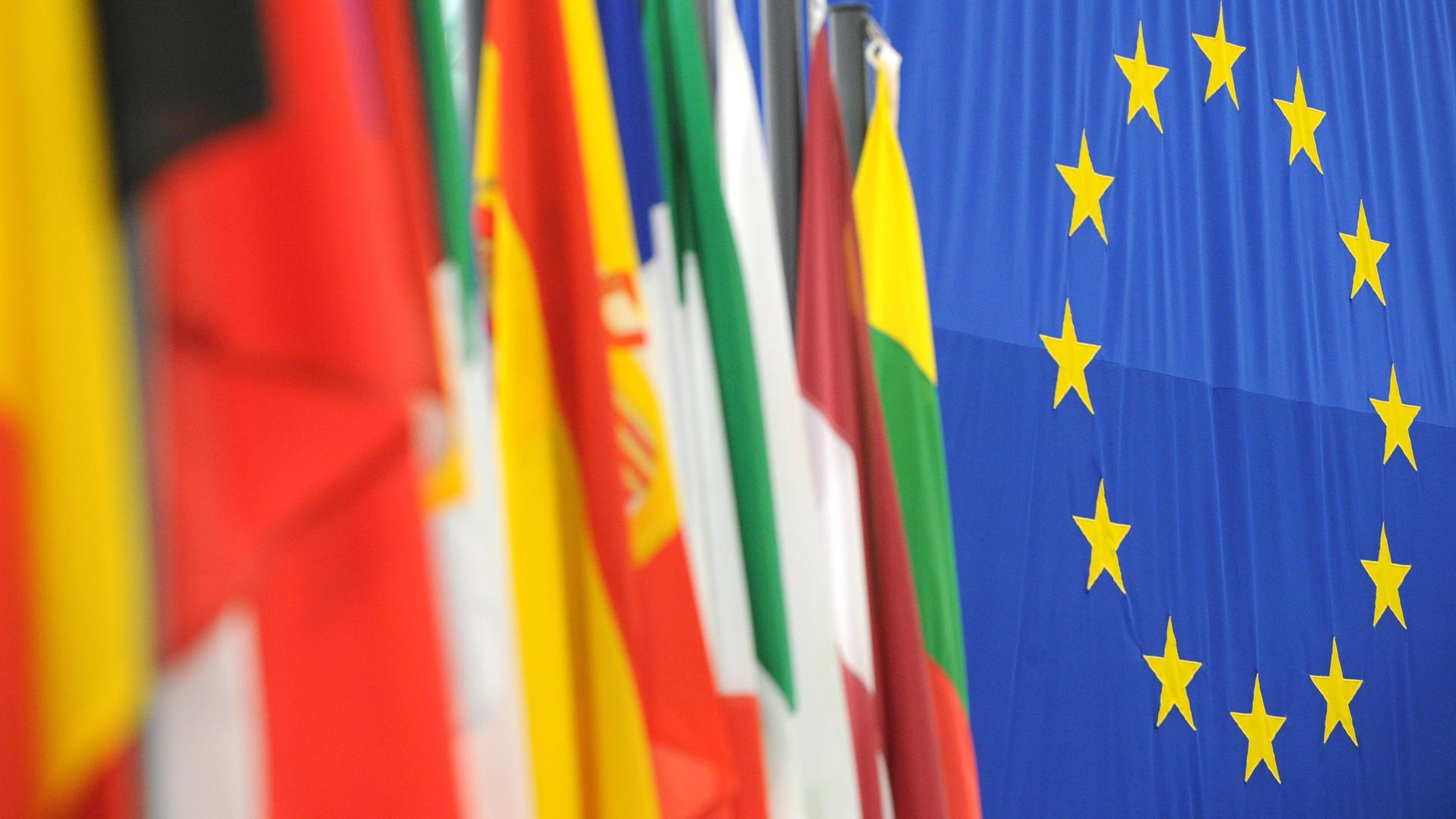 Flaggen der europäischen Mitgliedsstaaten