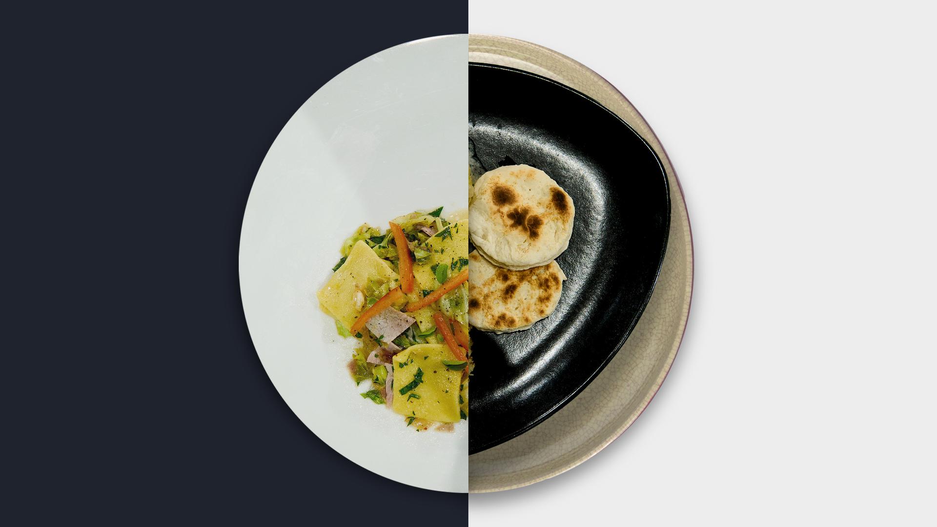 Fleckerl vs. Pfannenbrot