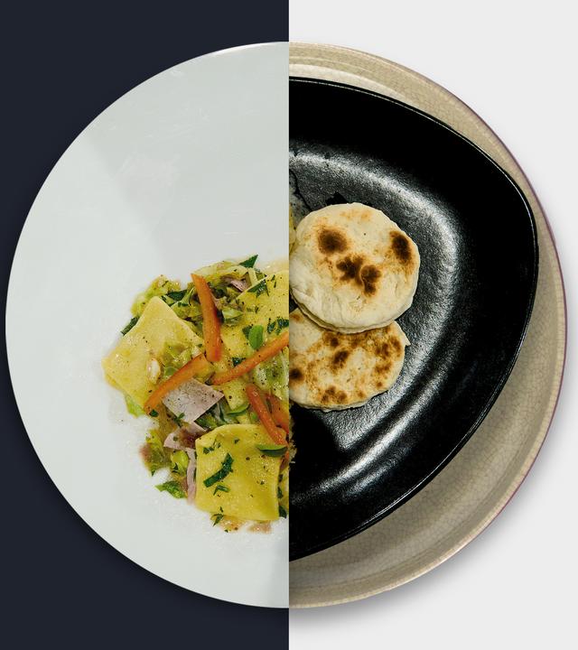 Fleckerl vs. Pfannenbrot