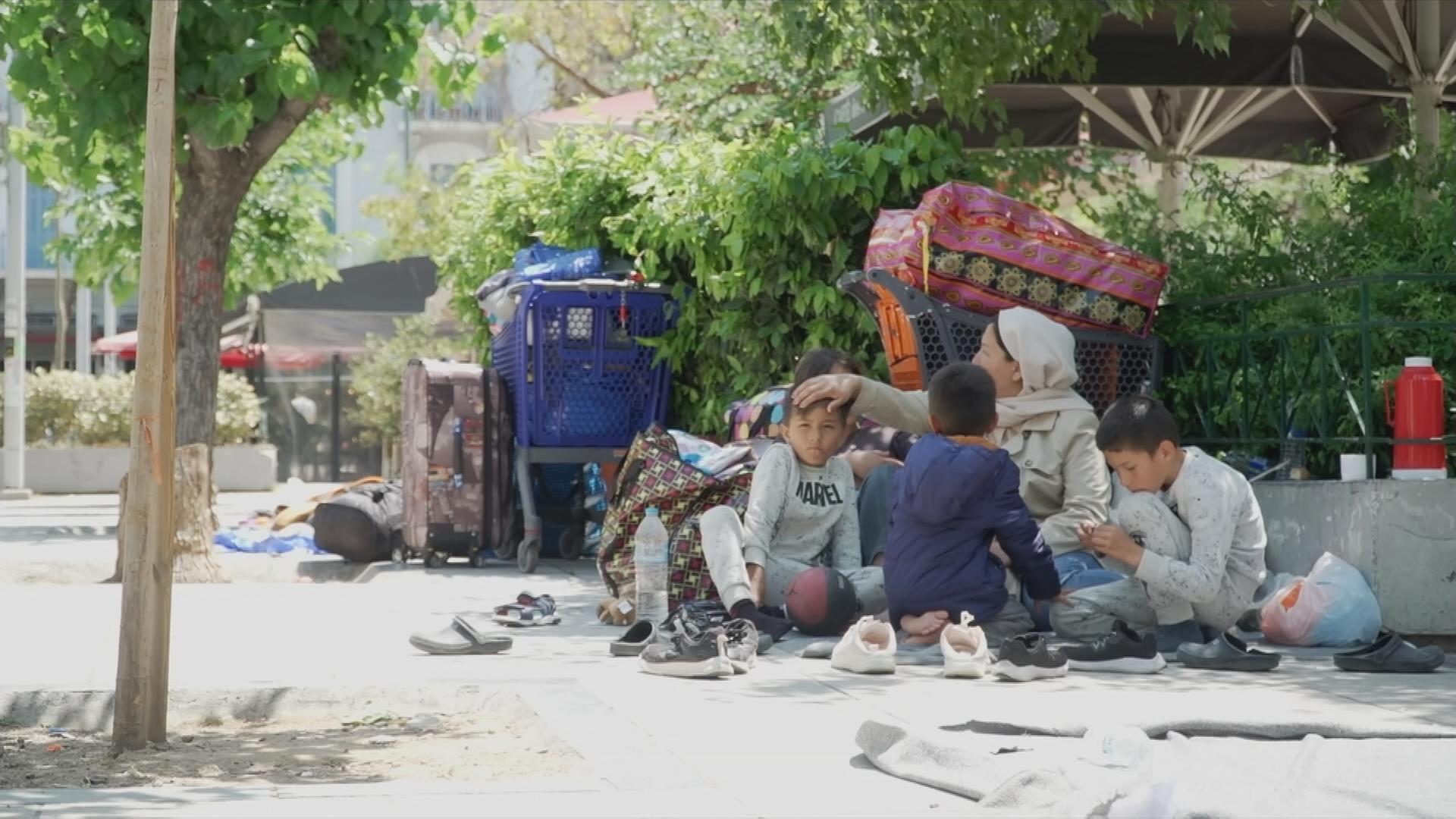 Flüchtlinge in Griechenland