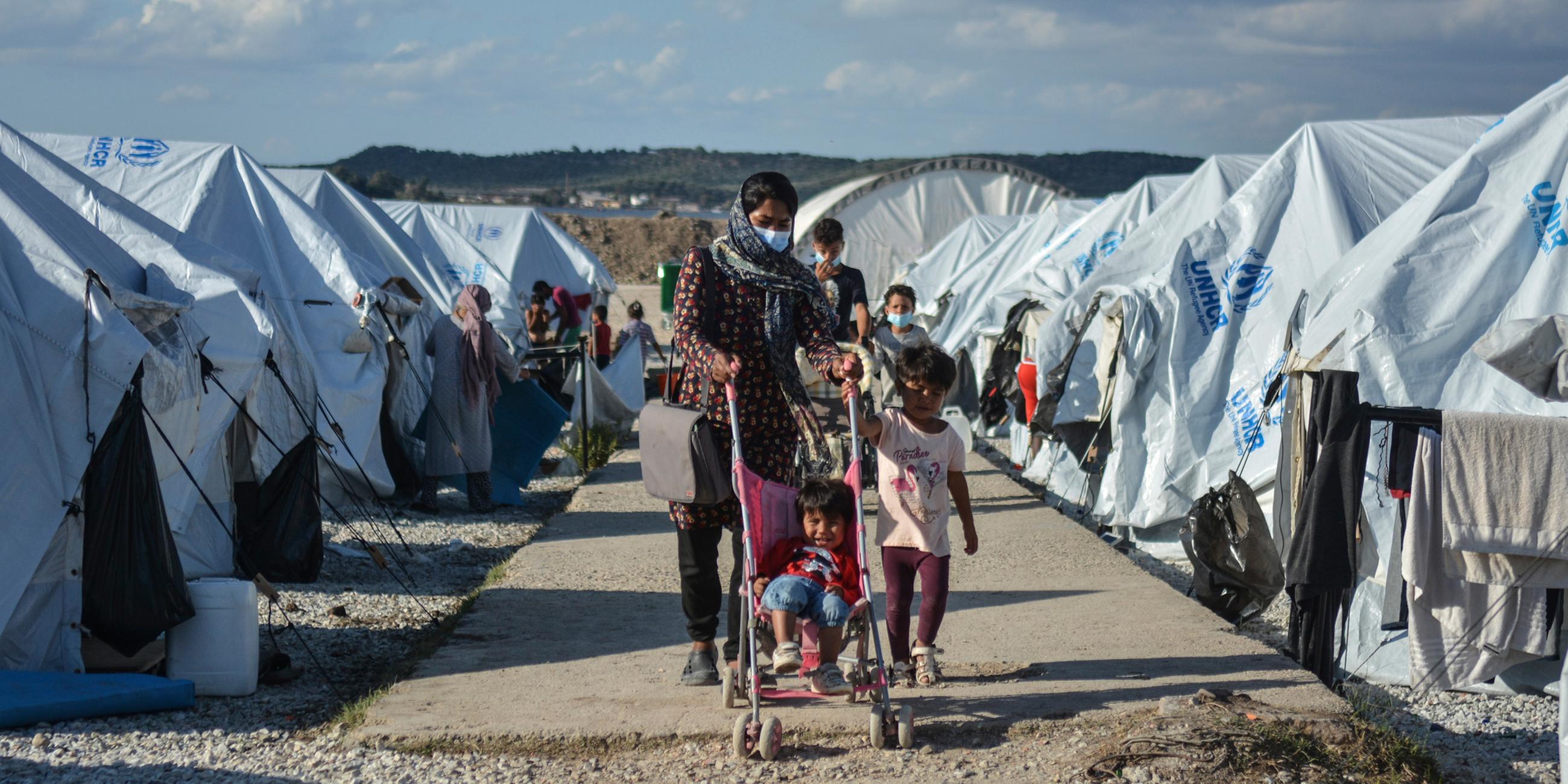 Archiv: Flüchtlingslager in Griechenland