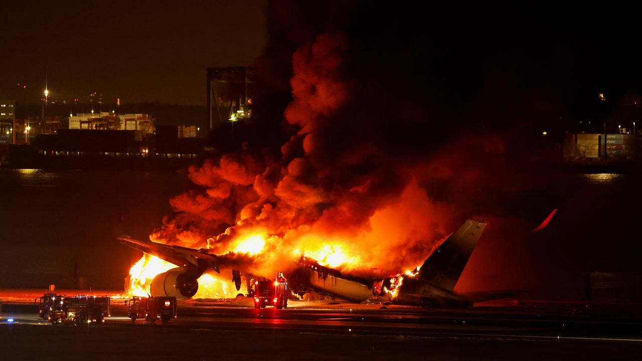 Tokyo: Passenger plane catches fire on landing