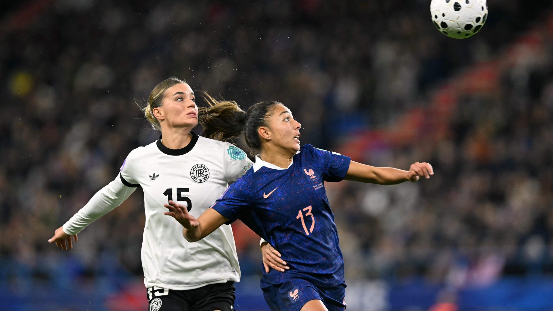 Selina Cerci und Selma Bacha in Caen am 28.10.25