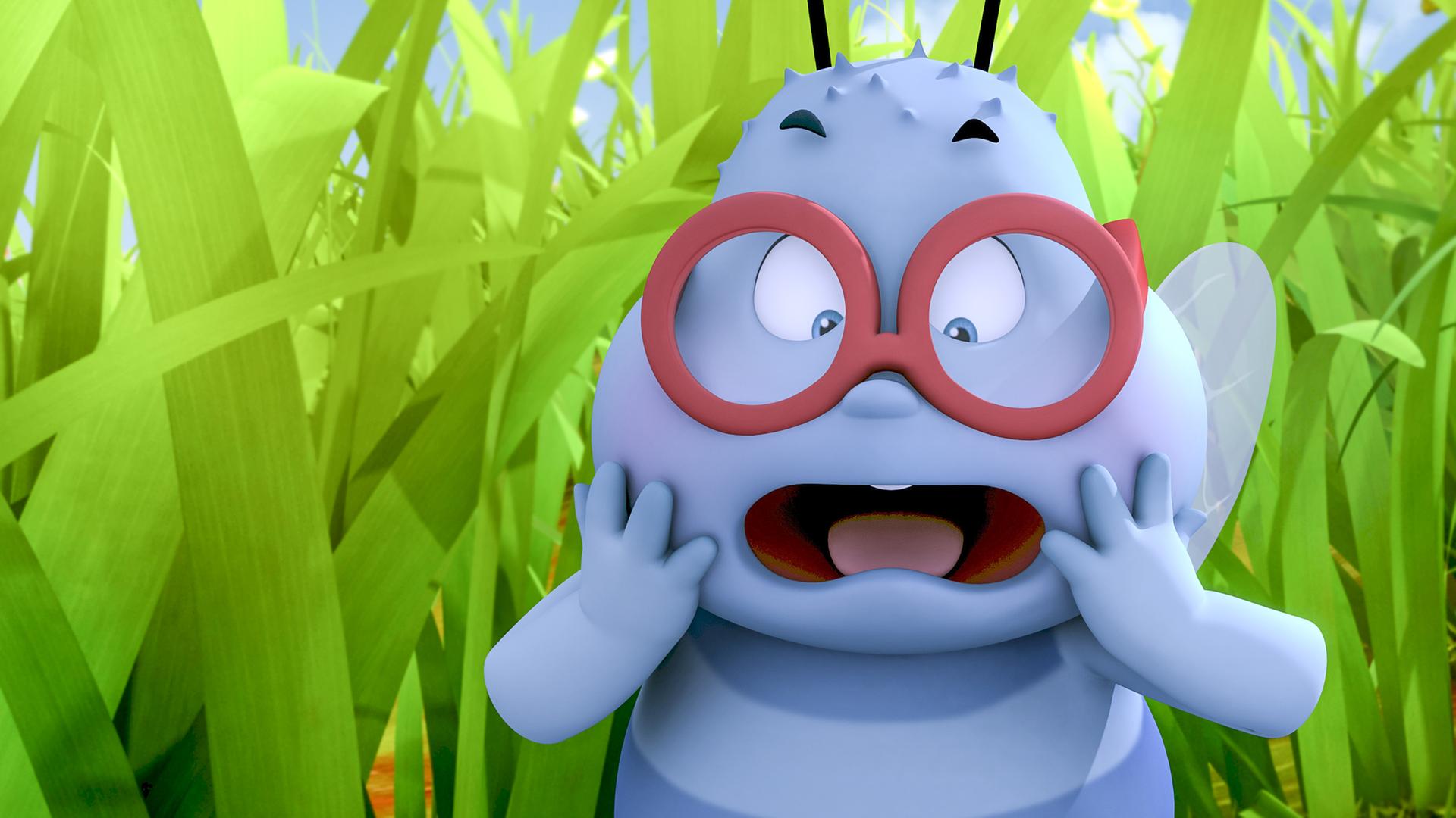 Walter schreit und schlägt die Hände vor dem Gesicht zusammen.