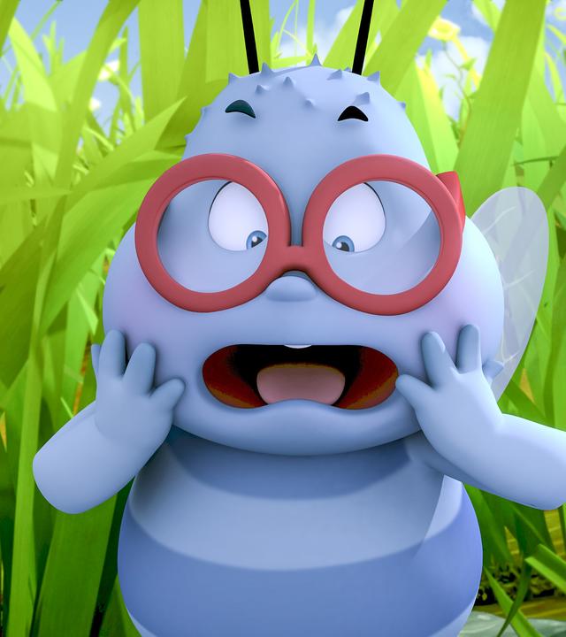 Walter schreit und schlägt die Hände vor dem Gesicht zusammen.