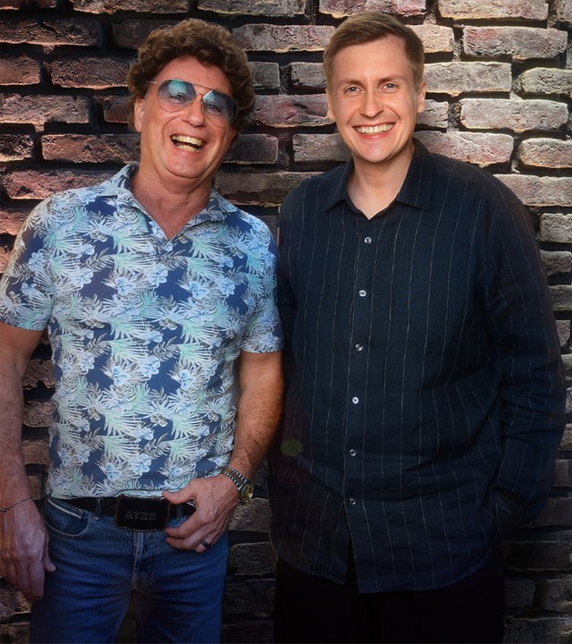 Atze Schröder (links) und Till Reiners (rechts)