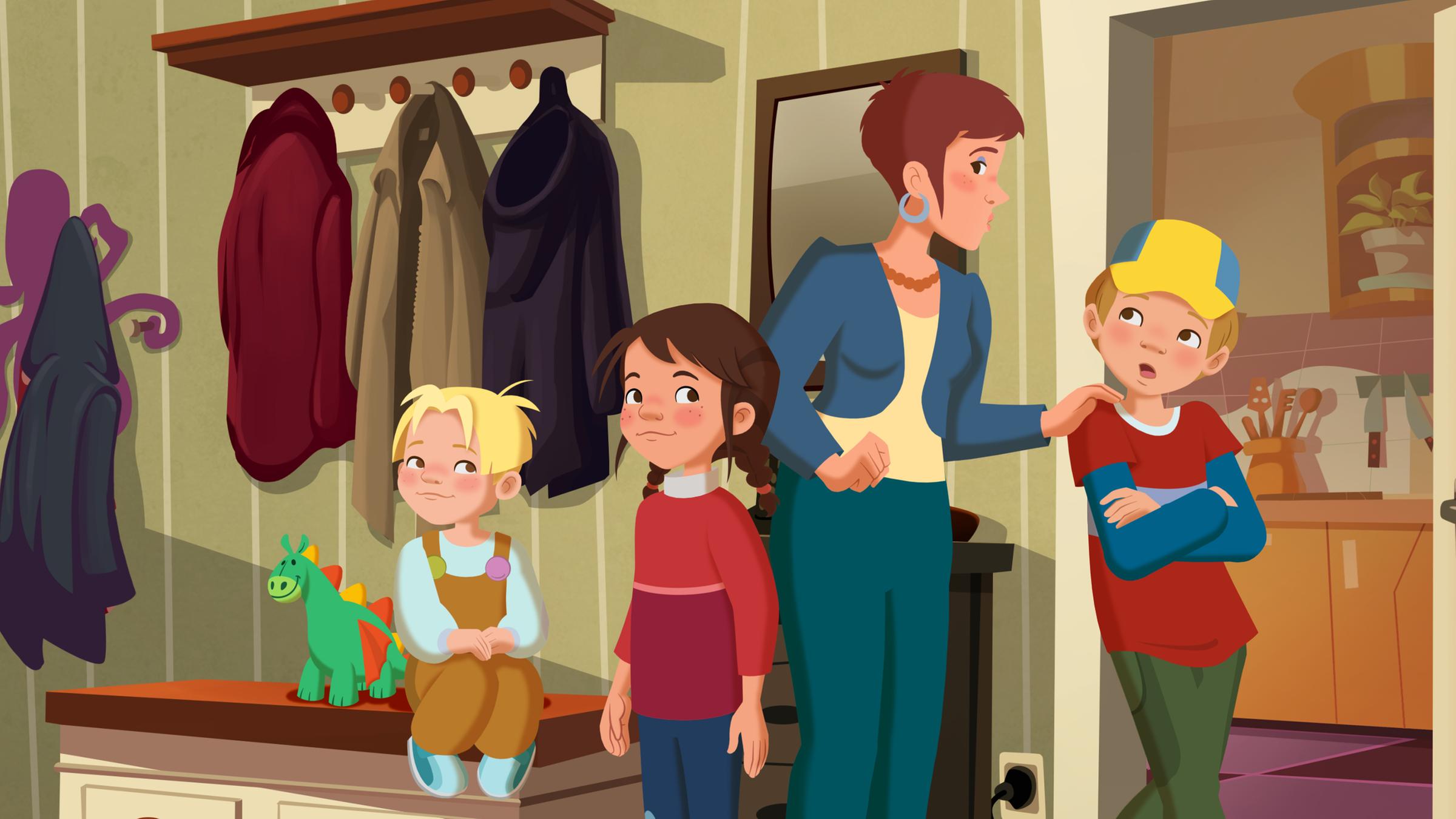 Wir Kinder allein zu Haus