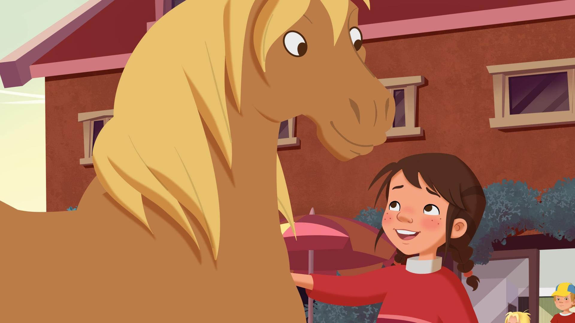 Wir wünschen uns ein Pferd.