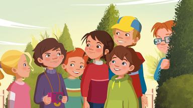 Die Kinder aus dem Möwenweg als Reporter