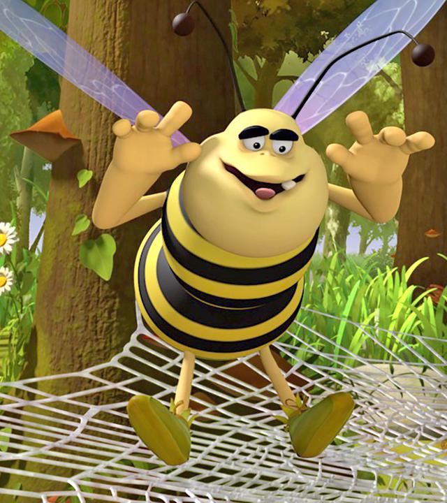 Motz und Beatrix strecken den anderen die Zunge raus.