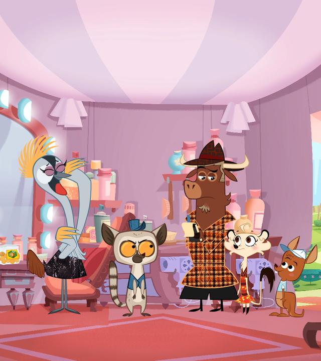 Sherlock Yack und Hermione sind in La Kranichs Zimmer. La Kranich weint und ist traurig, dass sie das Konzert absagen muss. 