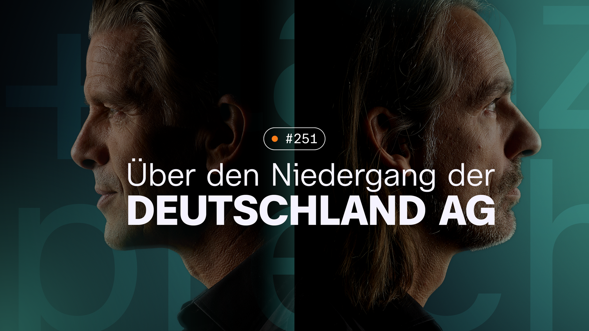 Links im Bild ist das Seitenprofil von Markus Lanz zu sehen und auf der Rechten Seite das von Richard David Precht. Folgentitel und Folgennummer sind auch auf der Grafik erkennbar.