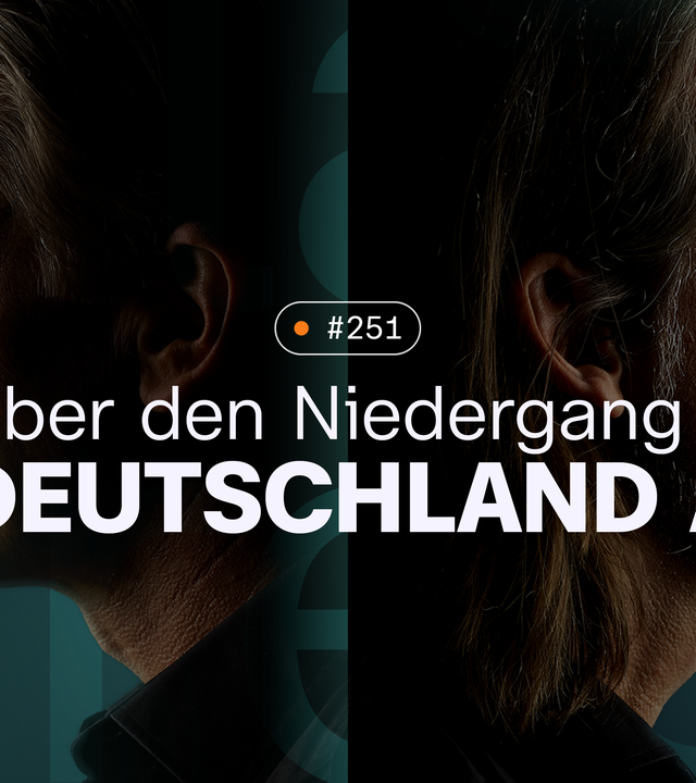 Links im Bild ist das Seitenprofil von Markus Lanz zu sehen und auf der Rechten Seite das von Richard David Precht. Folgentitel und Folgennummer sind auch auf der Grafik erkennbar.