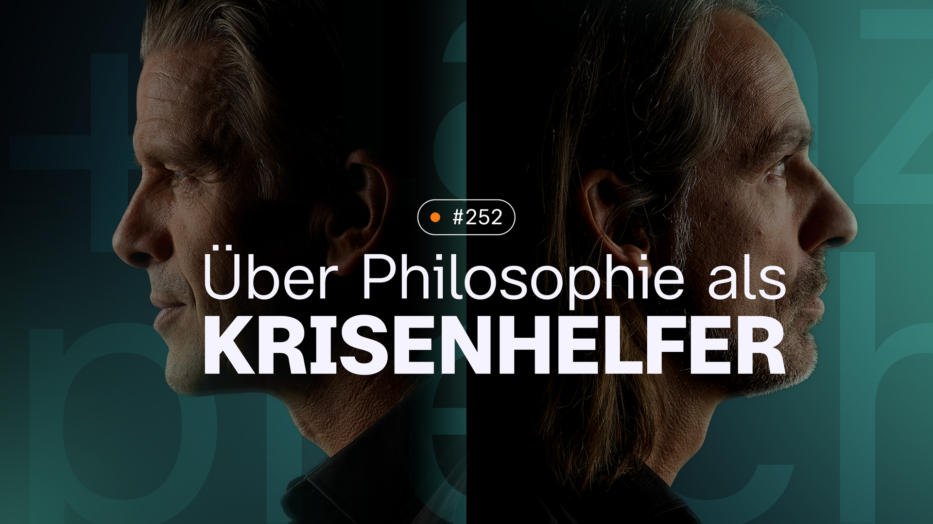 Links im Bild ist das Seitenprofil von Markus Lanz zu sehen und auf der Rechten Seite das von Richard David Precht. Folgentitel und Folgennummer sind auch auf der Grafik erkennbar.