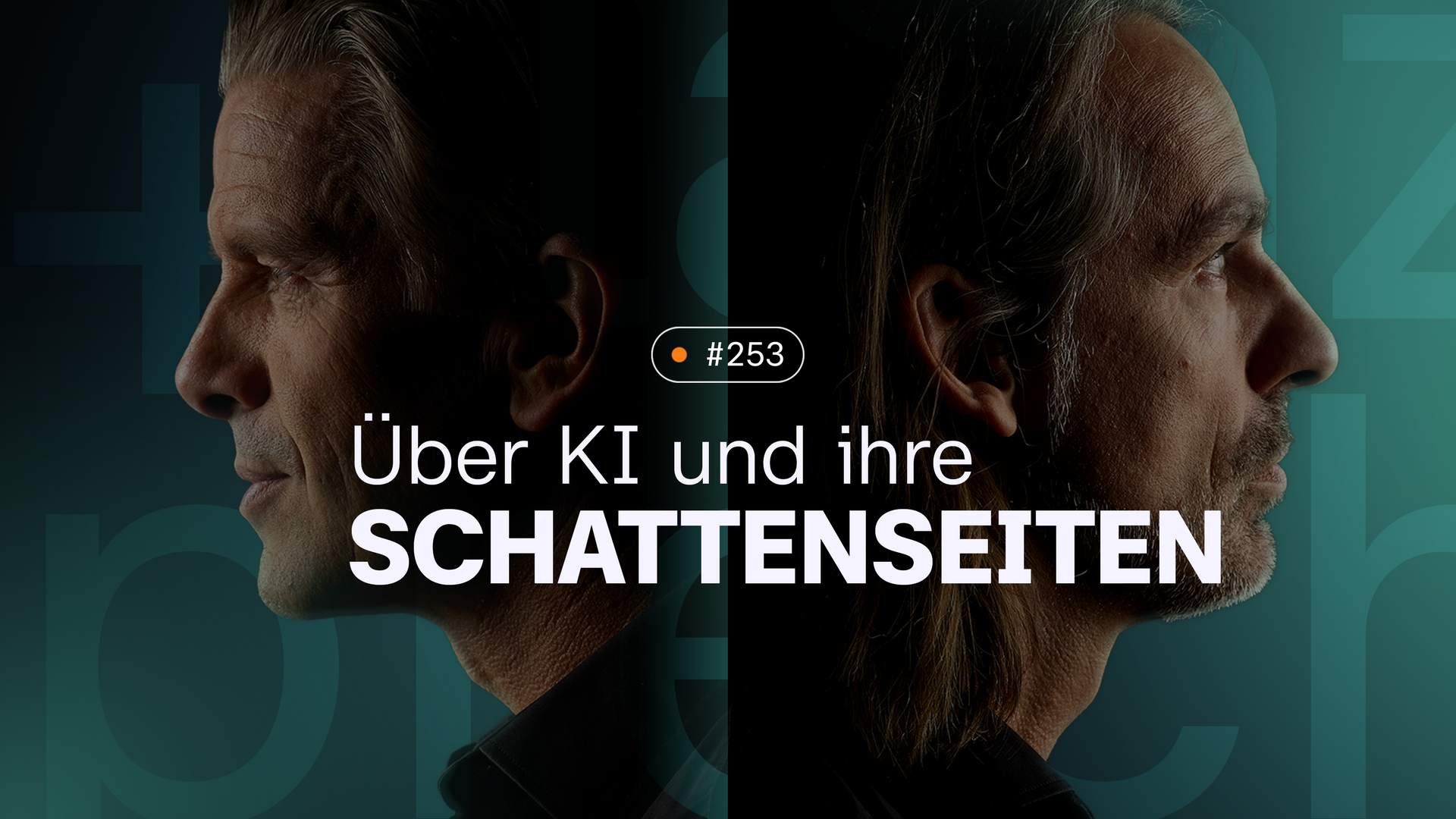 Links im Bild ist das Seitenprofil von Markus Lanz zu sehen und auf der Rechten Seite das von Richard David Precht. Folgentitel und Folgennummer sind auch auf der Grafik erkennbar.