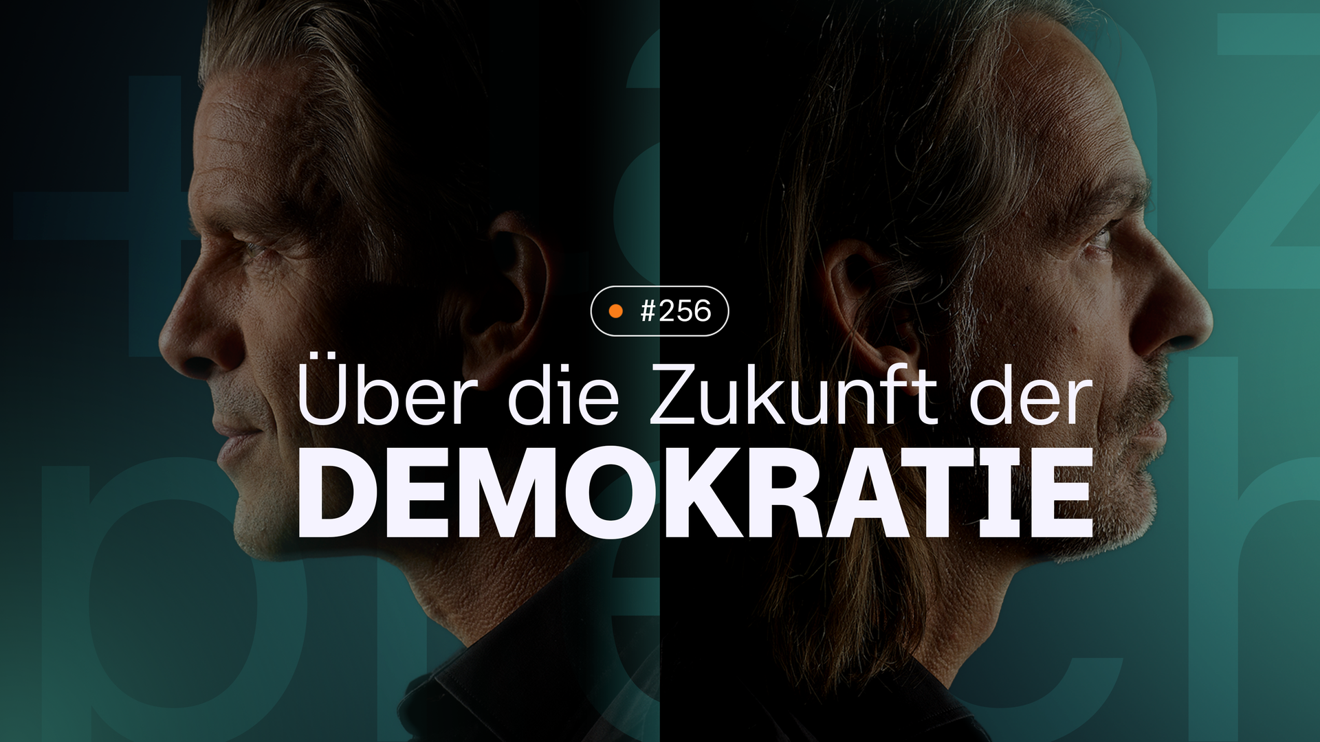 Links im Bild ist das Seitenprofil von Markus Lanz zu sehen und auf der Rechten Seite das von Richard David Precht. Folgentitel und Folgennummer sind auch auf der Grafik erkennbar.