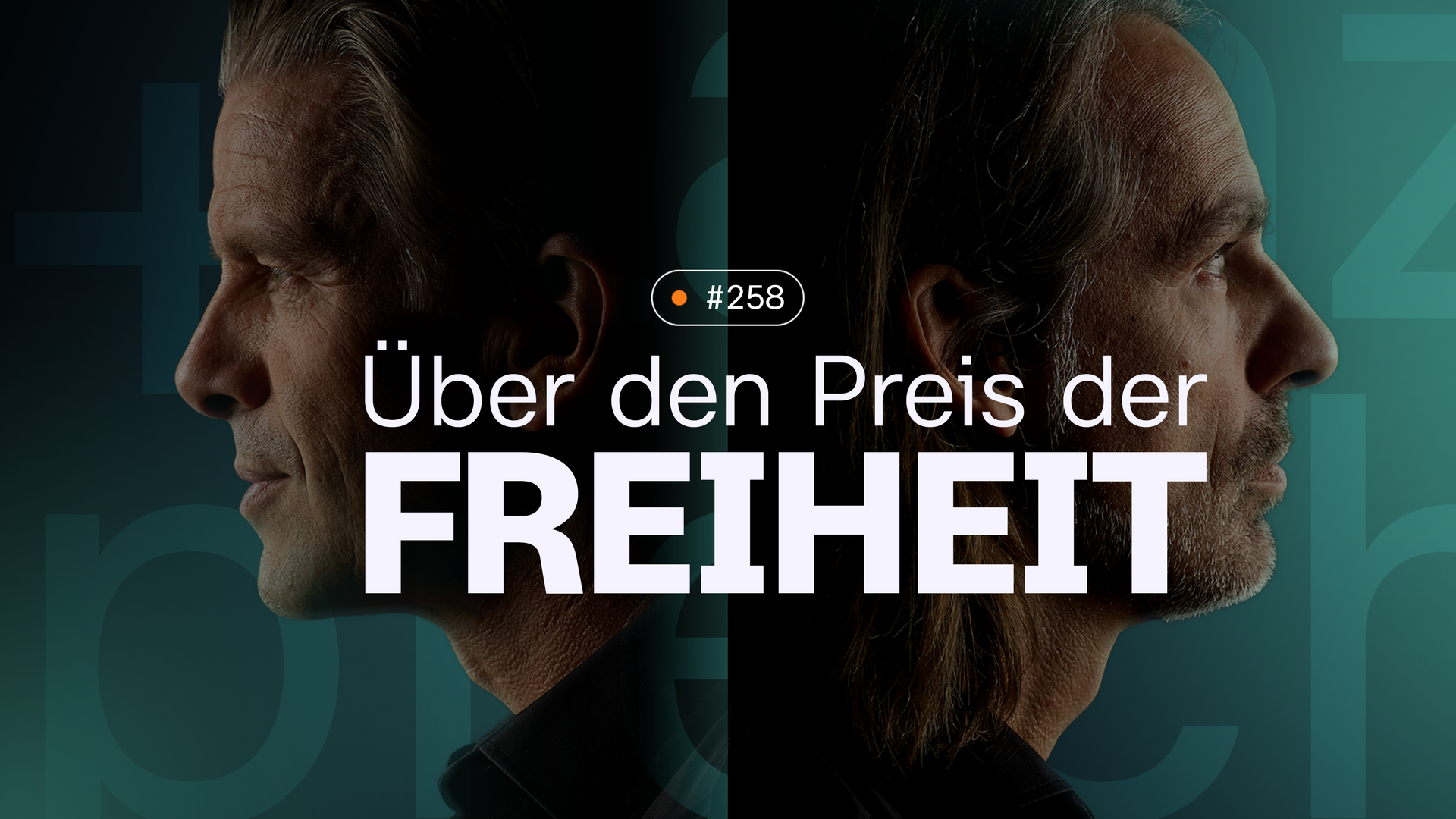 Links im Bild ist das Seitenprofil von Markus Lanz zu sehen und auf der Rechten Seite das von Richard David Precht. Folgentitel und Folgennummer sind auch auf der Grafik erkennbar.