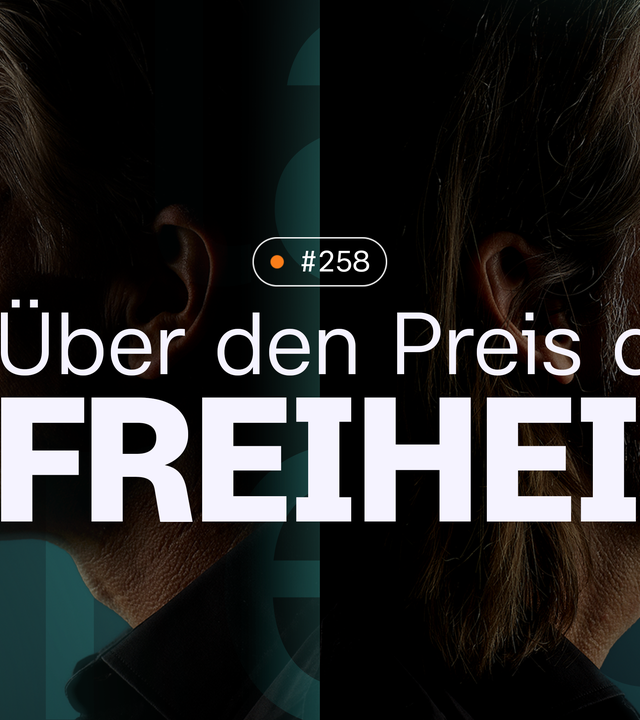 Links im Bild ist das Seitenprofil von Markus Lanz zu sehen und auf der Rechten Seite das von Richard David Precht. Folgentitel und Folgennummer sind auch auf der Grafik erkennbar.