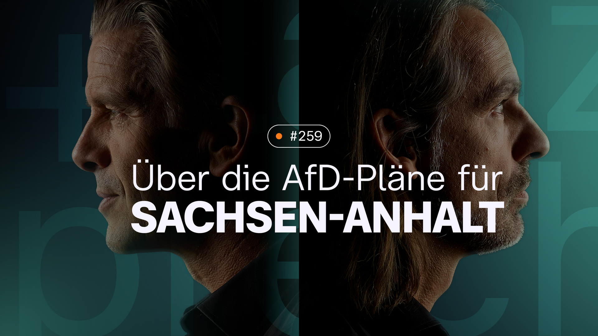 Links im Bild ist das Seitenprofil von Markus Lanz zu sehen und auf der Rechten Seite das von Richard David Precht. Folgentitel und Folgennummer sind auch auf der Grafik erkennbar.