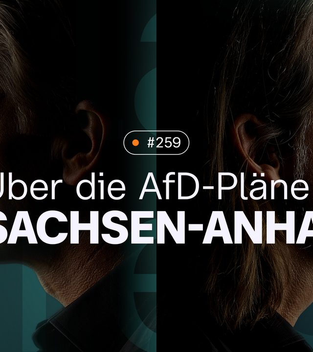 Links im Bild ist das Seitenprofil von Markus Lanz zu sehen und auf der Rechten Seite das von Richard David Precht. Folgentitel und Folgennummer sind auch auf der Grafik erkennbar.