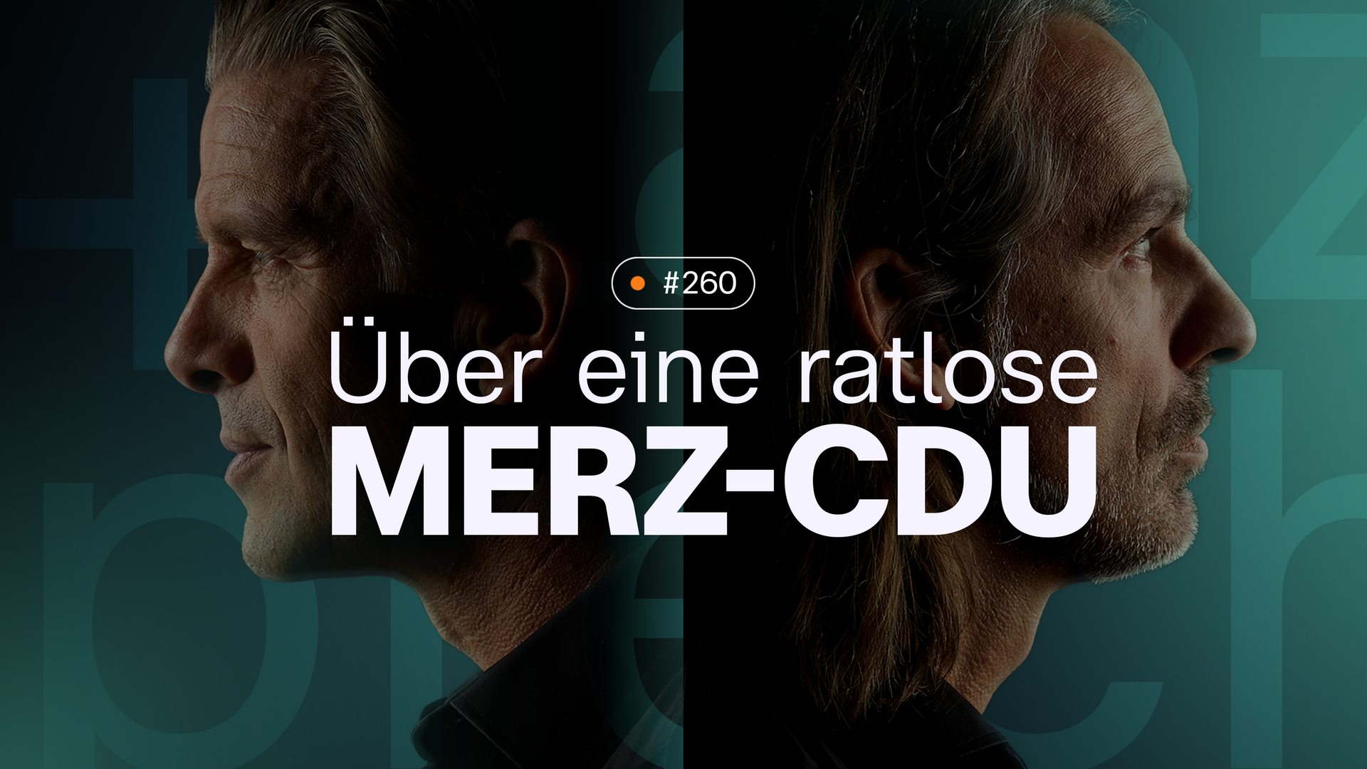 Links im Bild ist das Seitenprofil von Markus Lanz zu sehen und auf der Rechten Seite das von Richard David Precht. Folgentitel und Folgennummer sind auch auf der Grafik erkennbar.
