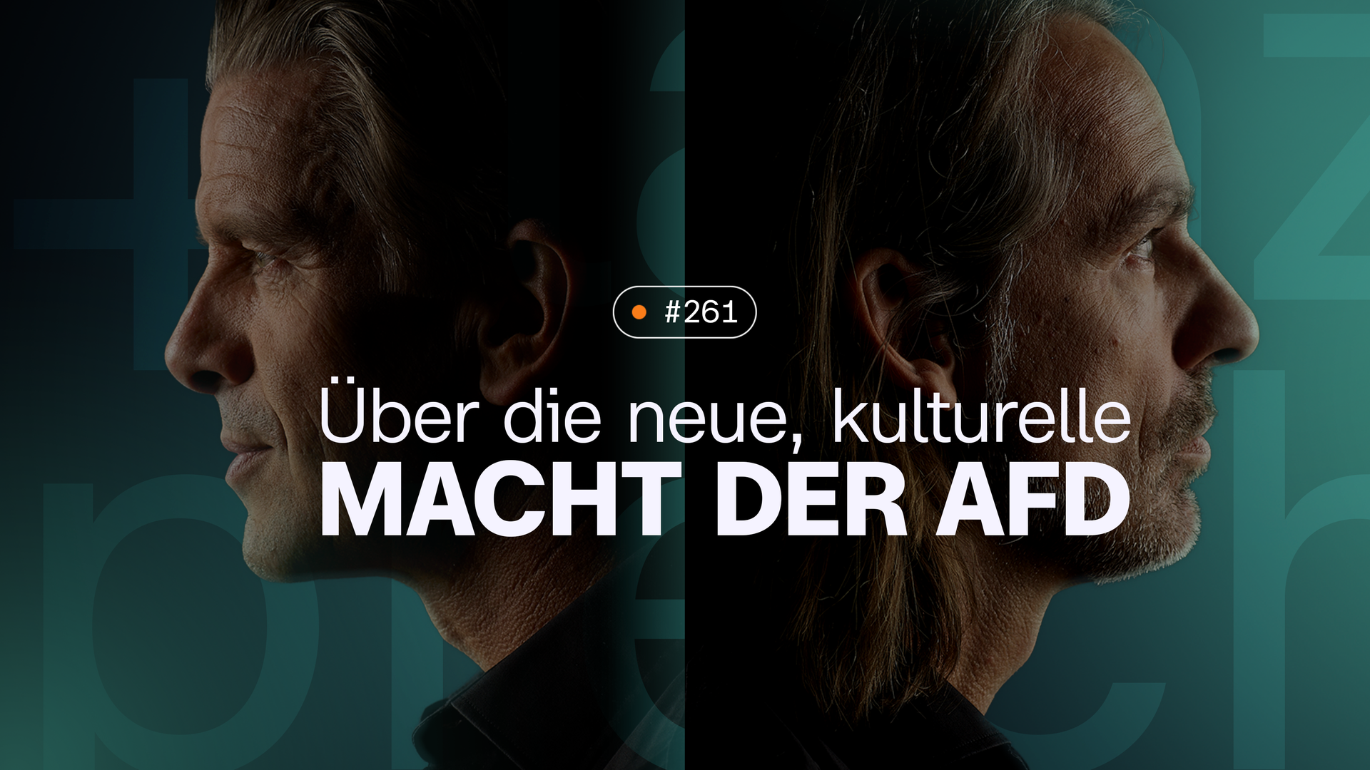 Links im Bild ist das Seitenprofil von Markus Lanz zu sehen und auf der Rechten Seite das von Richard David Precht. Folgentitel und Folgennummer sind auch auf der Grafik erkennbar.