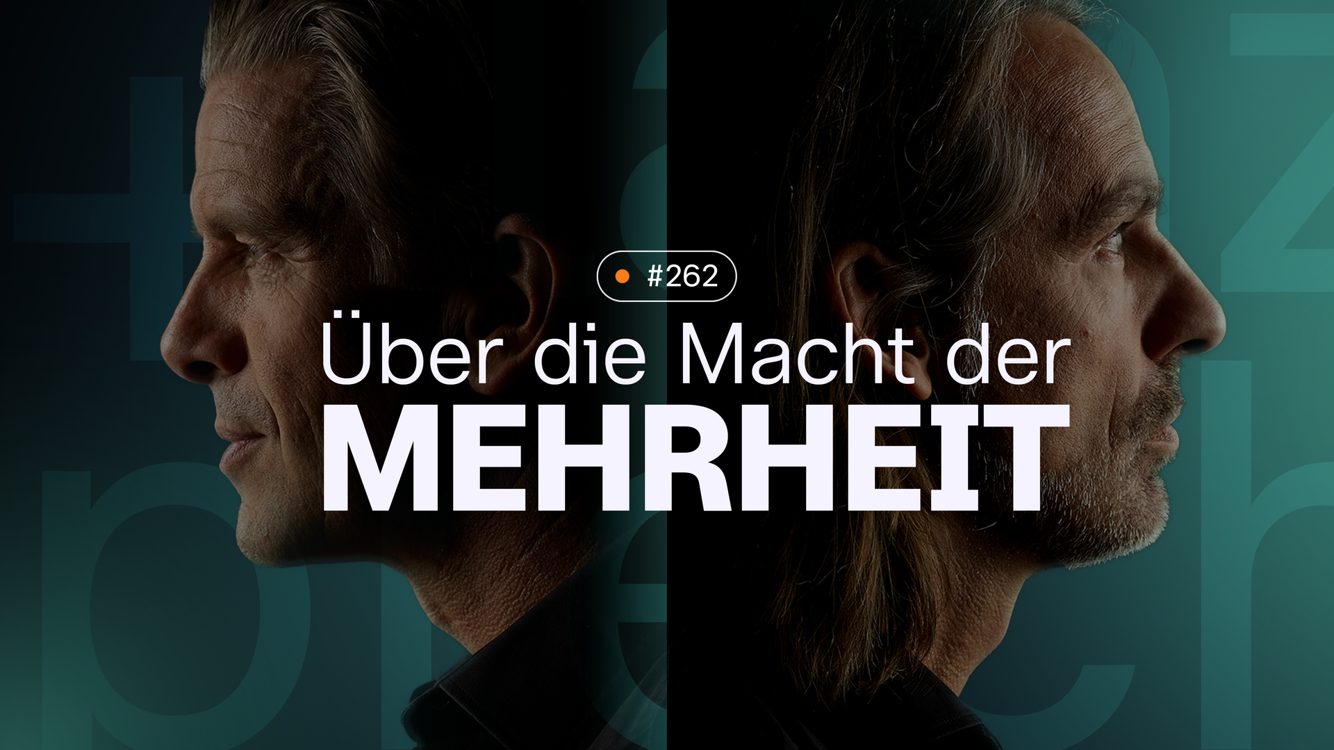 Links im Bild ist das Seitenprofil von Markus Lanz zu sehen und auf der rechten Seite das von Richard David Precht. Folgentitel und Folgennummer sind auf der Grafik erkennbar.